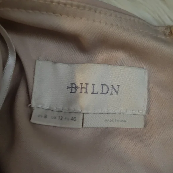 Anthropologie BHLDN Lena dress in blush size 8 - Picture 6 of 13